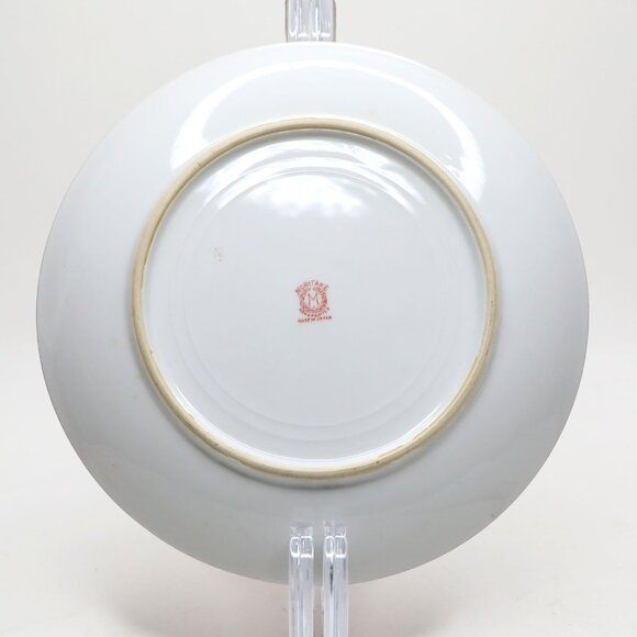 Vintage Noritake Hand Painted Decorative Plate - Japanese Cabin / Lake - Picture 4 of 8